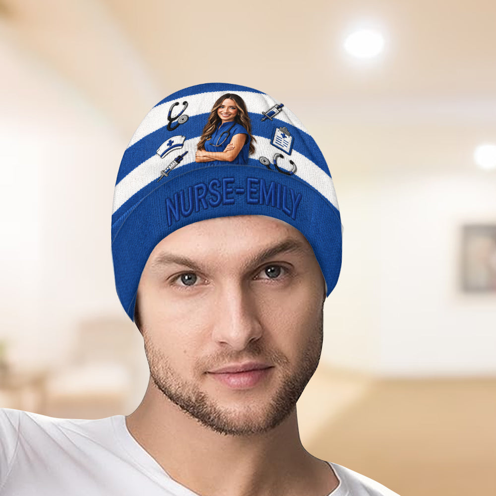 Jede Foto Liebe Mein Job - Personalisierte Krankenschwester Mütze