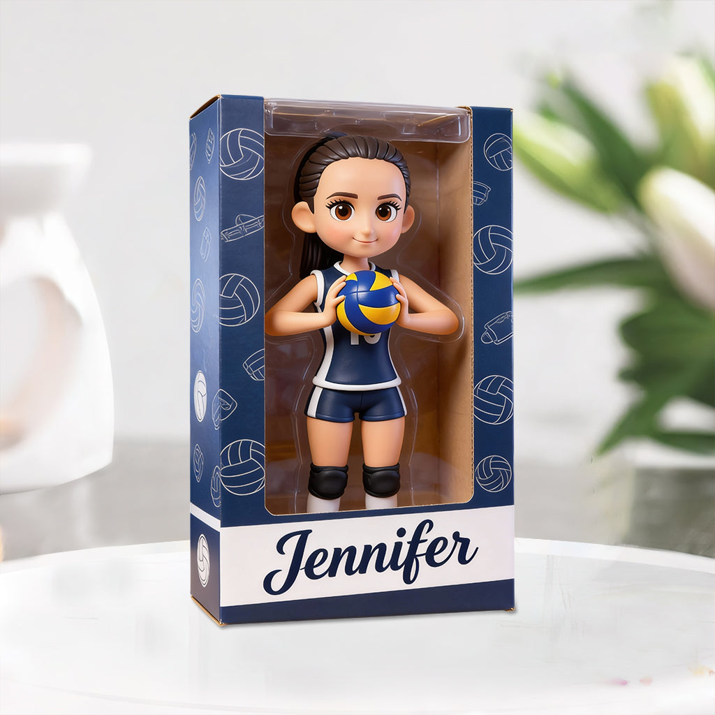 Any Sport - Volleyball, Football, Basketball, Baseball... - Personalized Volleyball Custom Shaped Acrylic Plaque