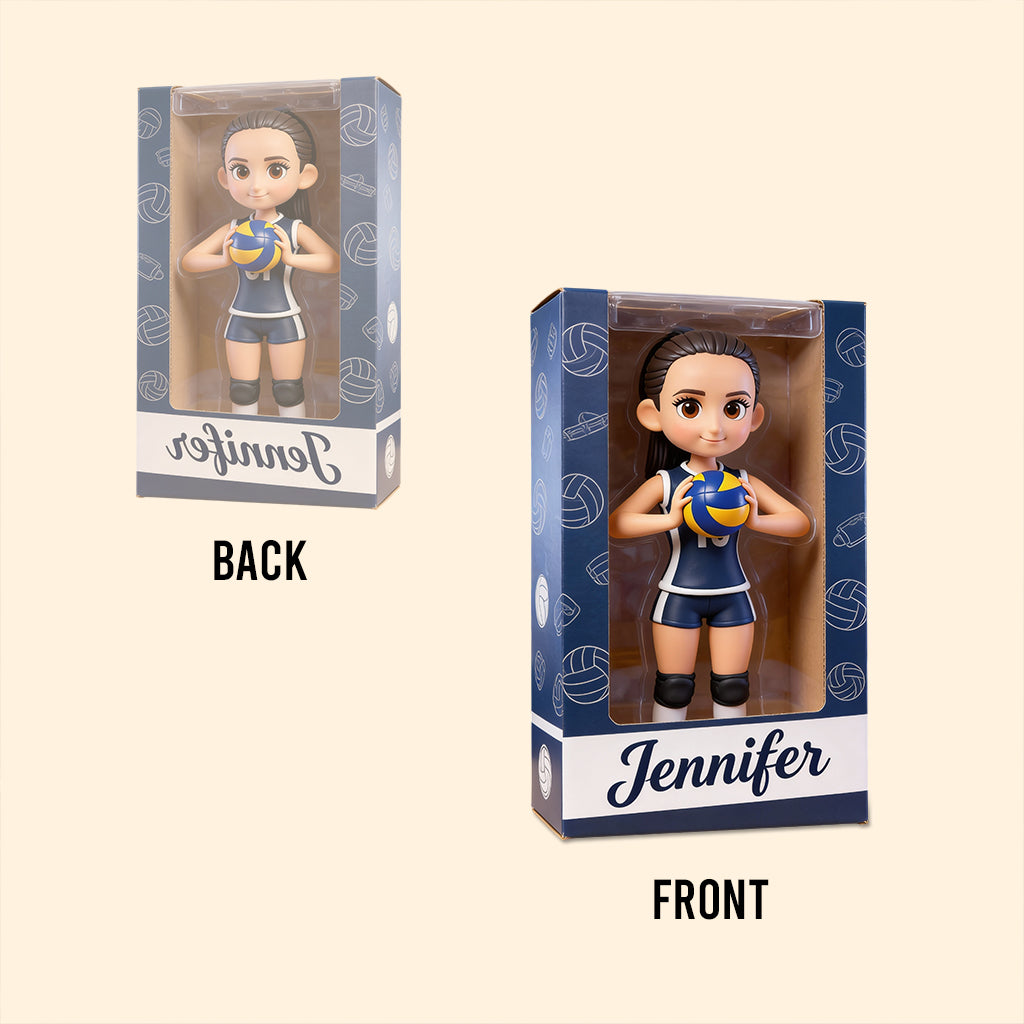 Any Sport - Volleyball, Football, Basketball, Baseball... - Personalized Volleyball Custom Shaped Acrylic Plaque