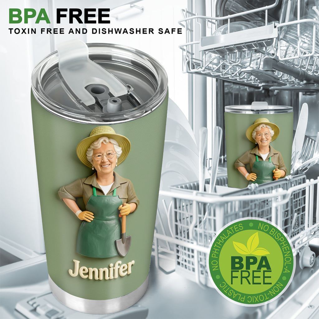 Individuell gestaltbarer Gartenbecher mit Foto