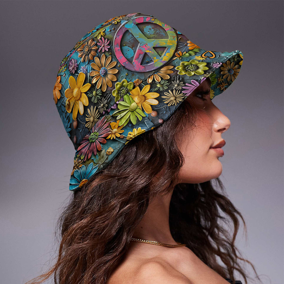 Hippie Soul – Personalisierter Hippie-Bucket-Hat