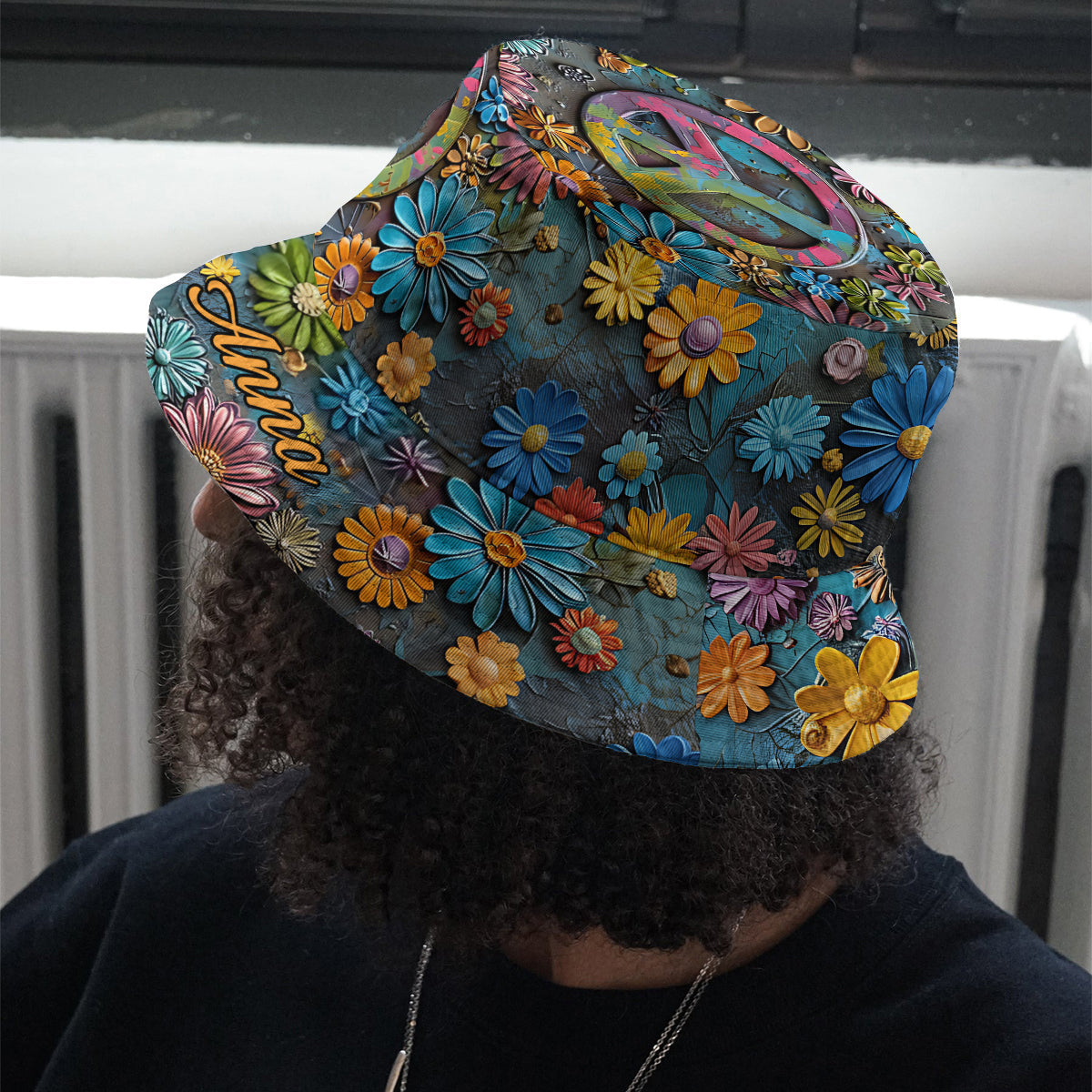 Hippie Soul – Personalisierter Hippie-Bucket-Hat