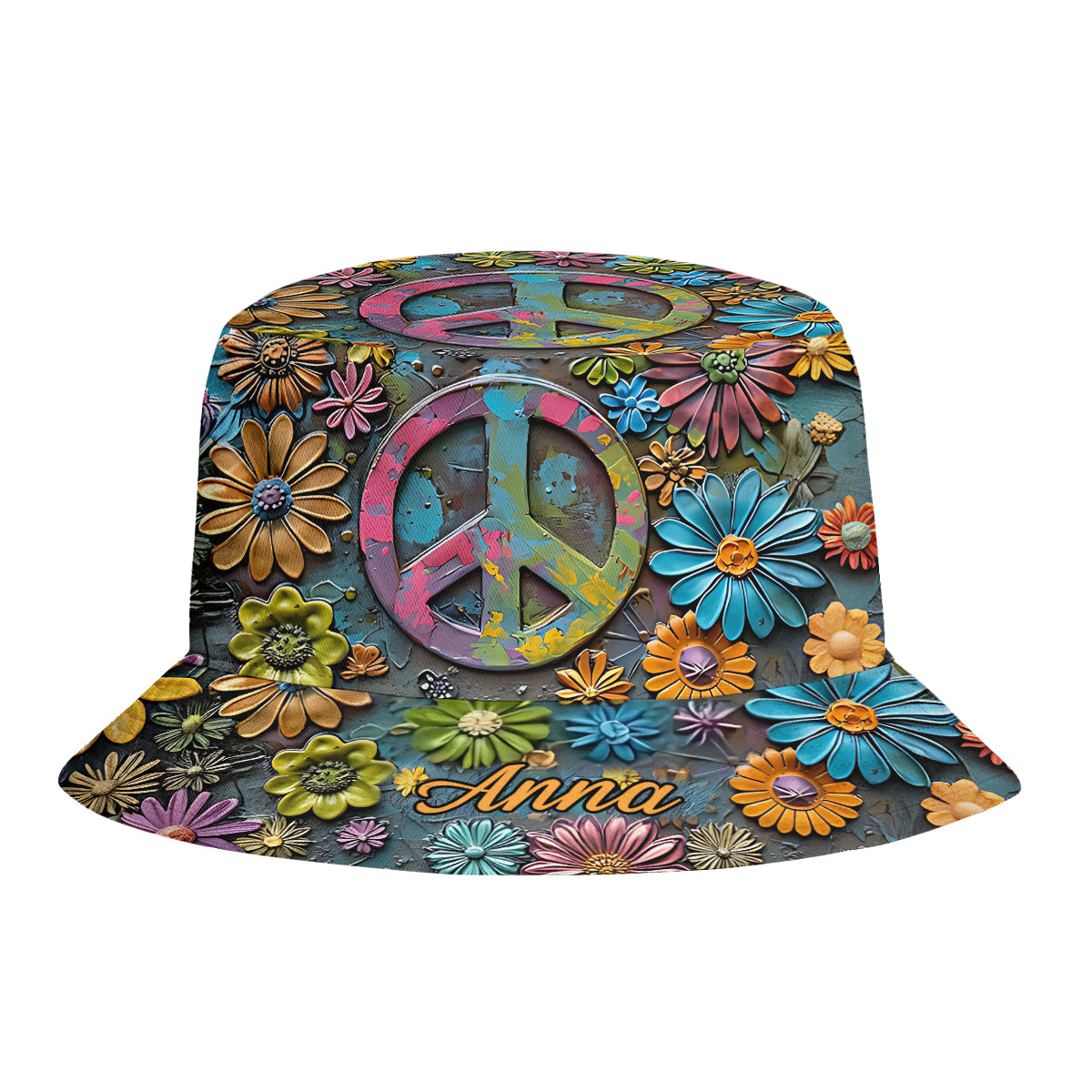 Hippie Soul – Personalisierter Hippie-Bucket-Hat