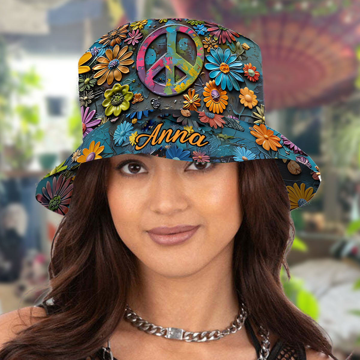 Hippie Soul – Personalisierter Hippie-Bucket-Hat