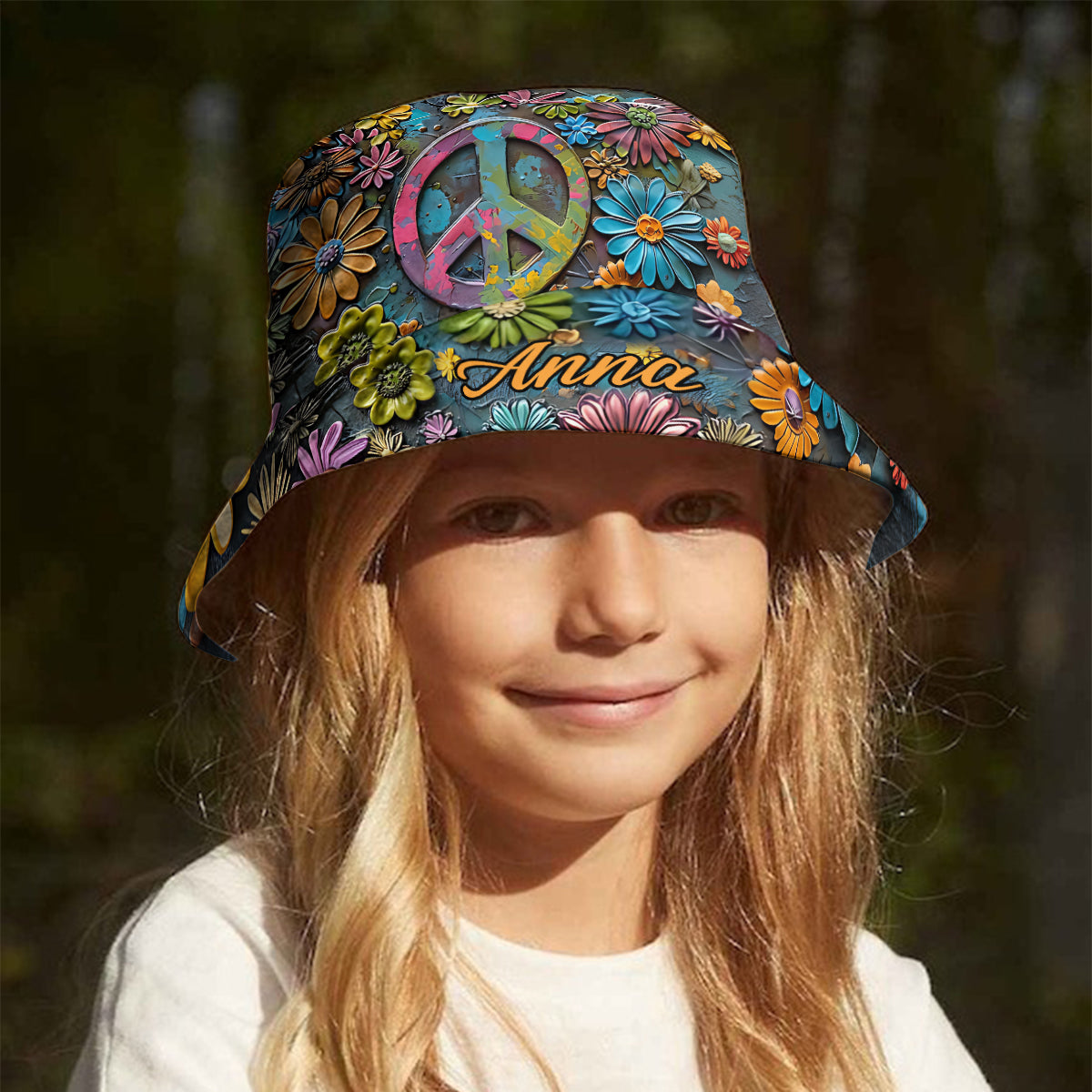 Hippie Soul – Personalisierter Hippie-Bucket-Hat