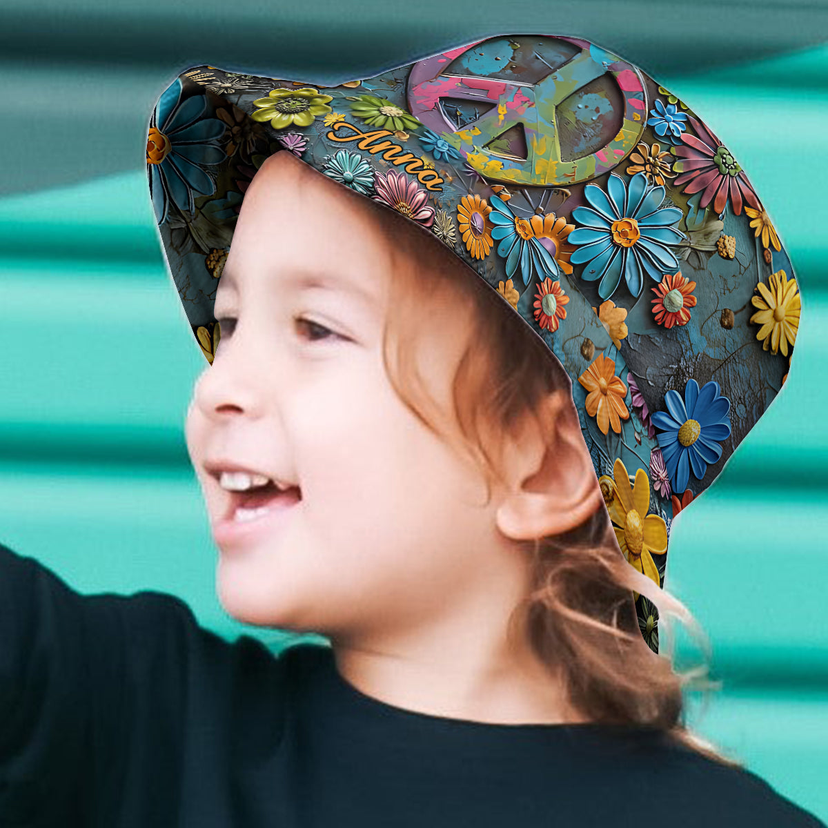 Hippie Soul – Personalisierter Hippie-Bucket-Hat