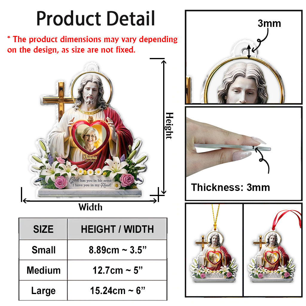 Heiliges Herz Jesu – Personalisierte Gedenkfigur