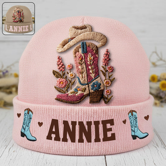 Cowgirl-Spirit – Personalisierte Cowgirl-Mütze
