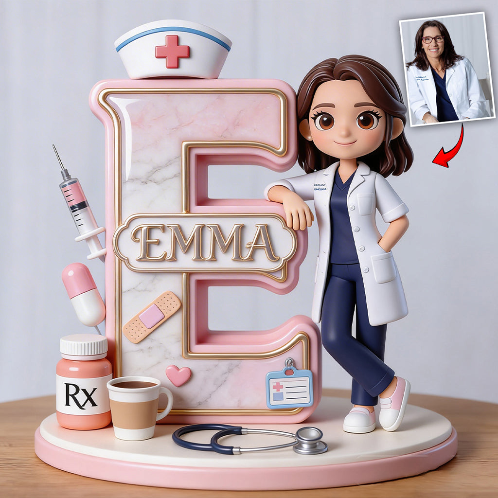 Custom Any Photo - Personalized Nurse Custom Shaped Acrylic Plaque