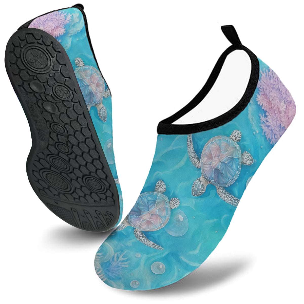 Liebe Schildkröten – personalisierte Schildkröten-Wasserschuhe