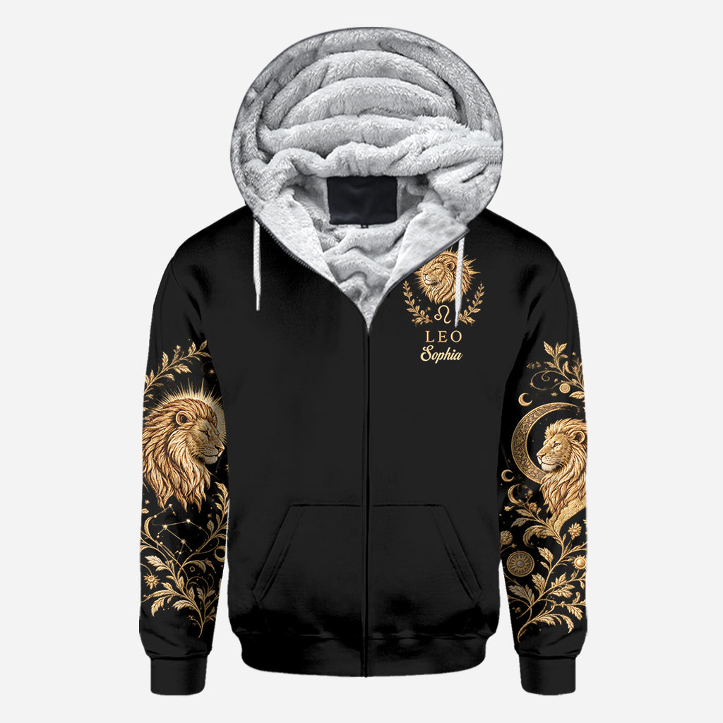 Zodiac/Horoskop-Liebhaber Hoodie - Personalisierter Horoskop-Allover-Shirt