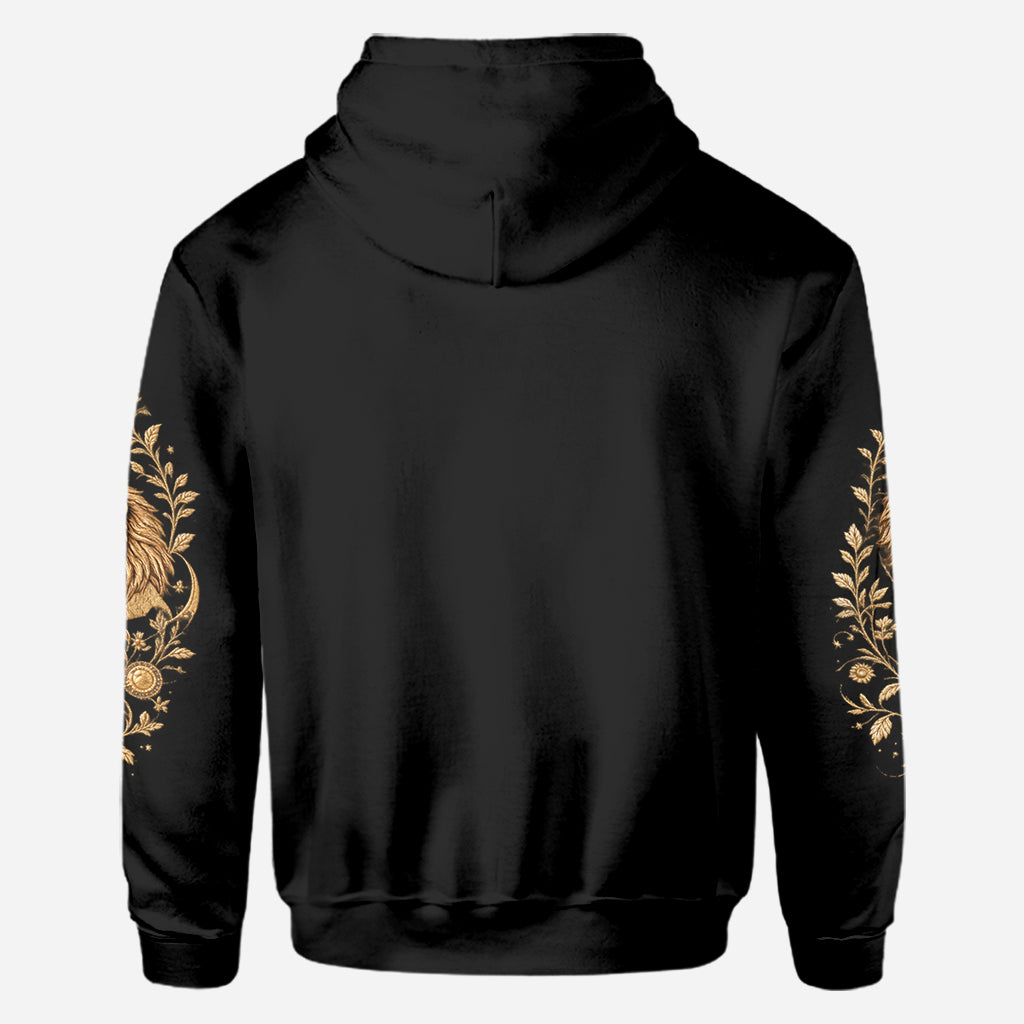 Zodiac/Horoskop-Liebhaber Hoodie - Personalisierter Horoskop-Allover-Shirt