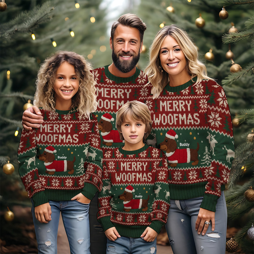 Frohe Weihnachten – Personalisierter Hundepullover