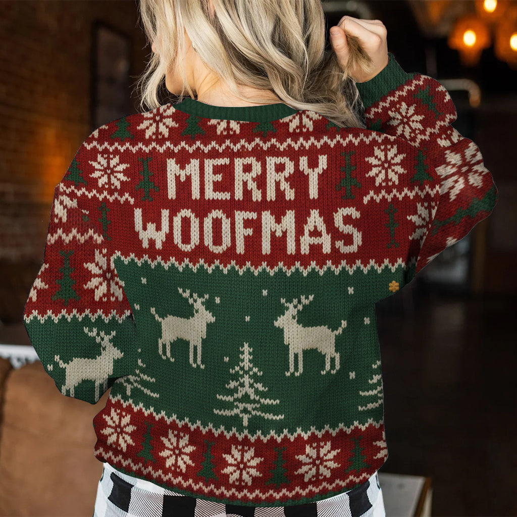 Frohe Weihnachten – Personalisierter Hundepullover