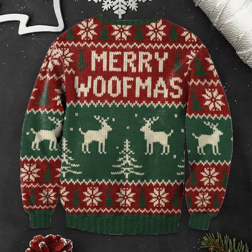 Frohe Weihnachten – Personalisierter Hundepullover