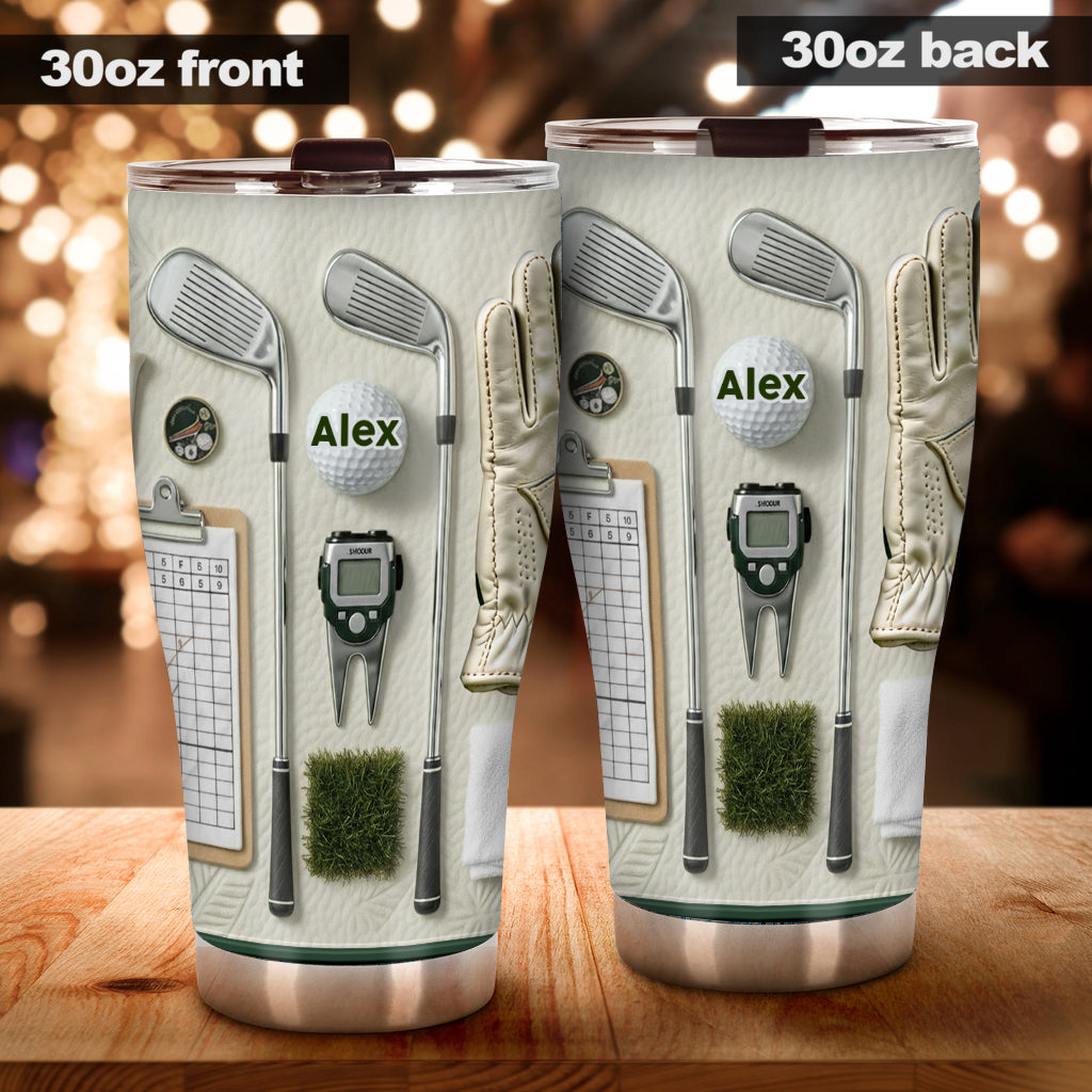Lebe Golf – Personalisierter Golfbecher