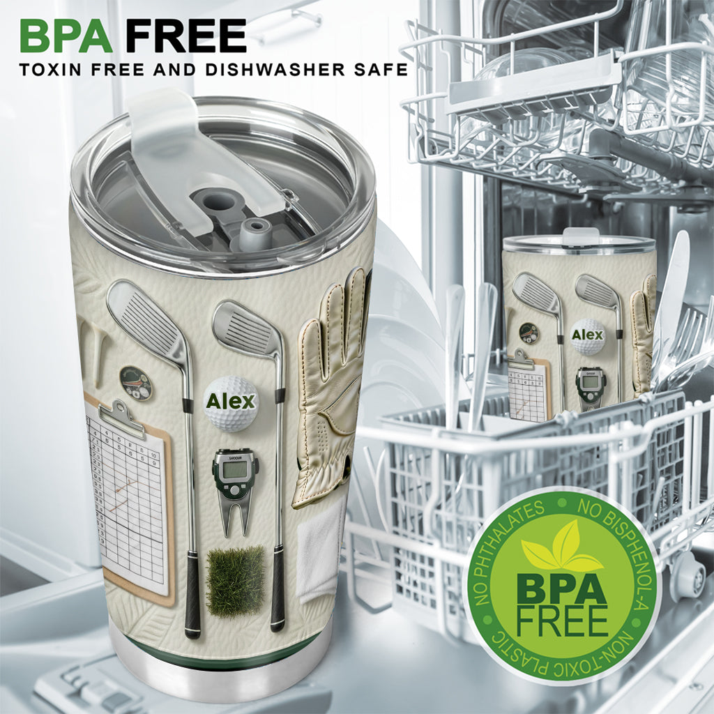 Lebe Golf – Personalisierter Golfbecher