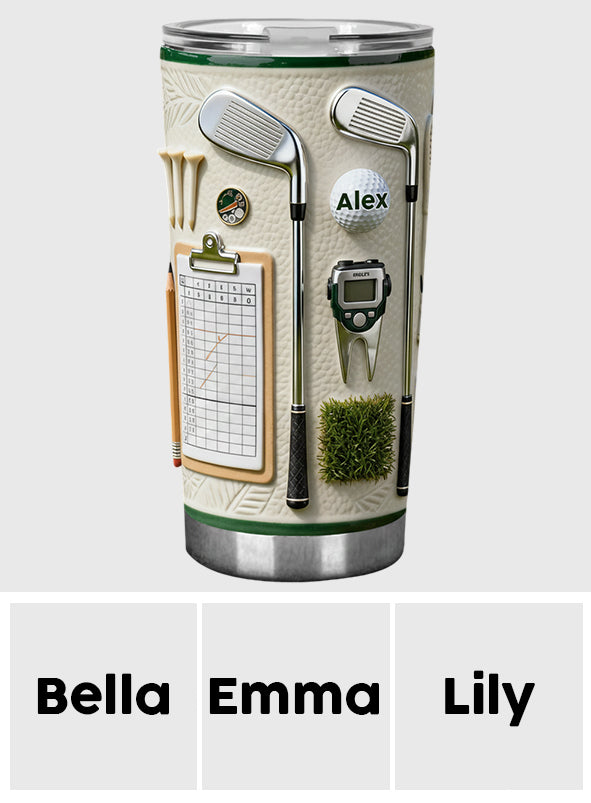 Lebe Golf – Personalisierter Golfbecher