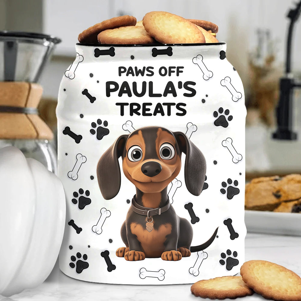 Dog Treats - Personalized Dog Cookie Jar