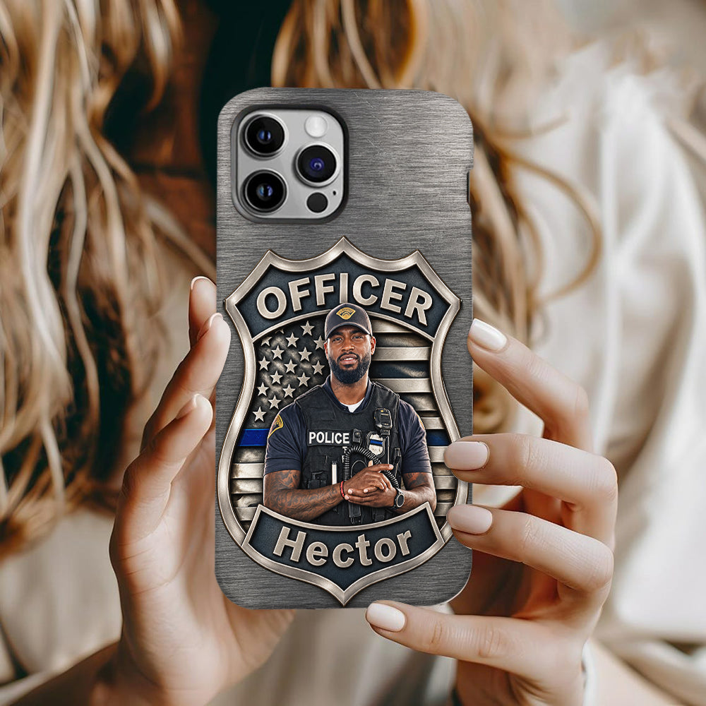 Proud Police - Personalized Police Officer Full Print Phone Case