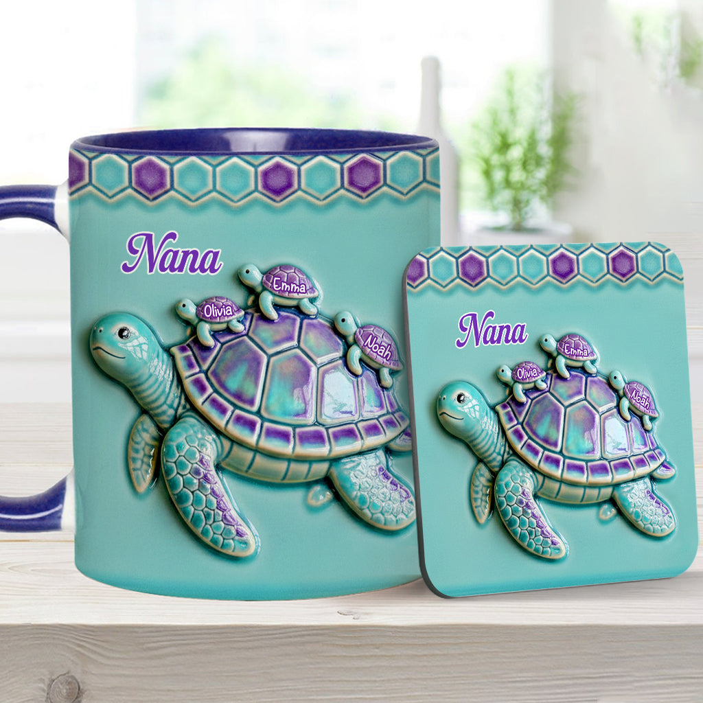 Geschenkidee für Oma und Mama – Personalisierte Tasse mit Oma-Motiv