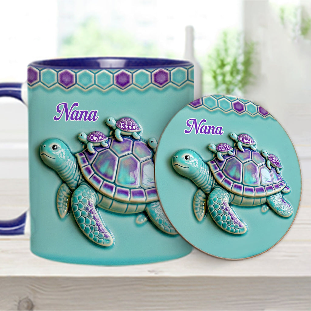 Geschenkidee für Oma und Mama – Personalisierte Tasse mit Oma-Motiv