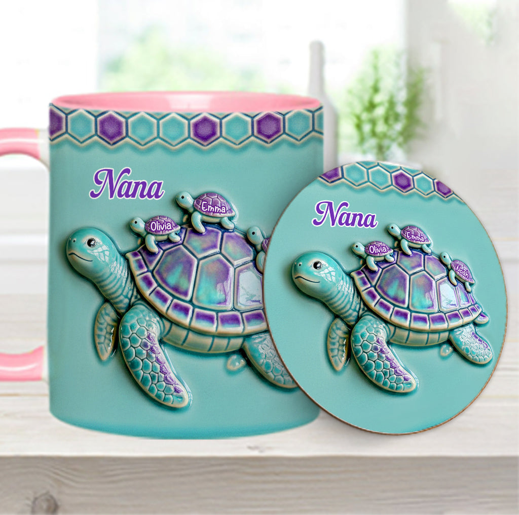 Geschenkidee für Oma und Mama – Personalisierte Tasse mit Oma-Motiv