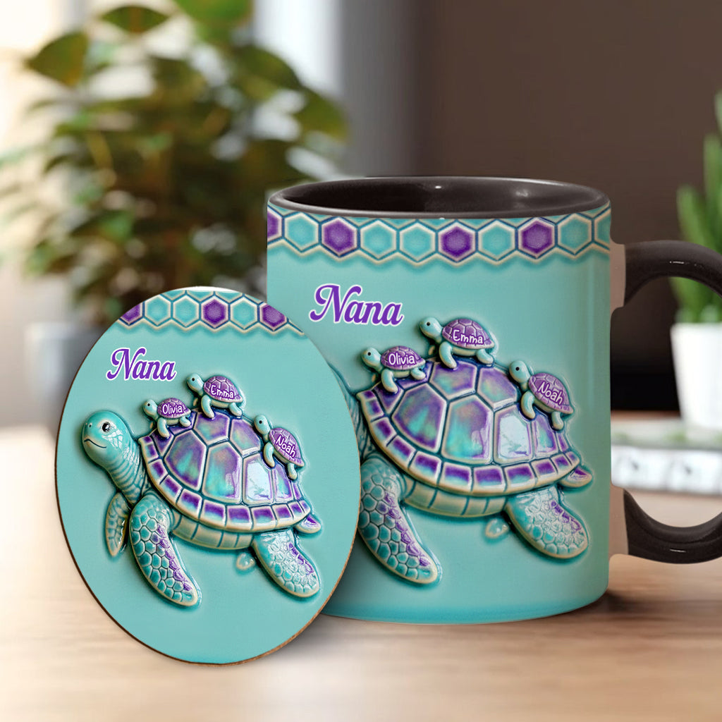 Geschenkidee für Oma und Mama – Personalisierte Tasse mit Oma-Motiv