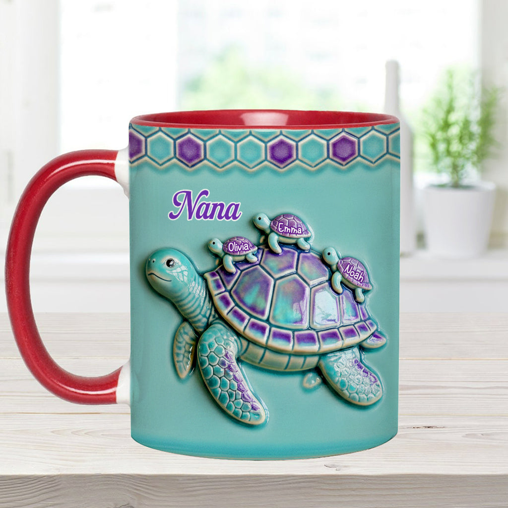 Geschenkidee für Oma und Mama – Personalisierte Tasse mit Oma-Motiv