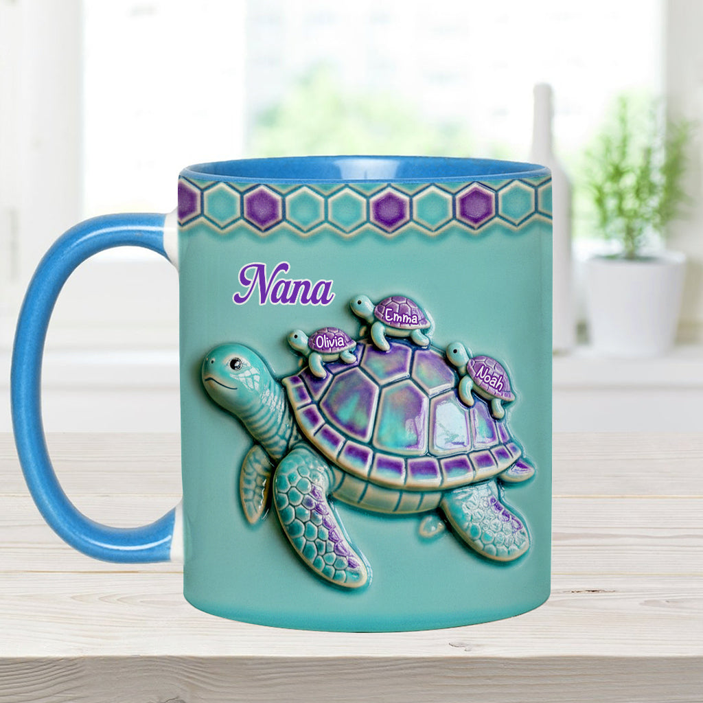 Geschenkidee für Oma und Mama – Personalisierte Tasse mit Oma-Motiv