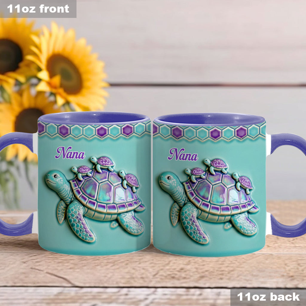 Geschenkidee für Oma und Mama – Personalisierte Tasse mit Oma-Motiv