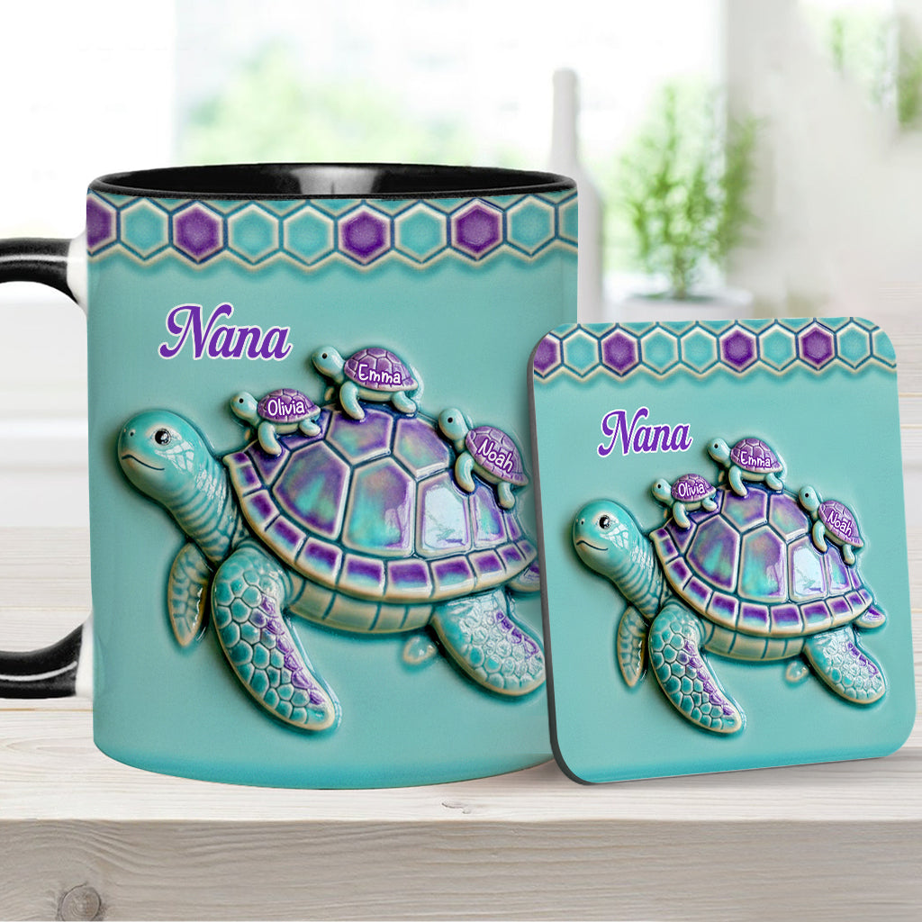 Geschenkidee für Oma und Mama – Personalisierte Tasse mit Oma-Motiv