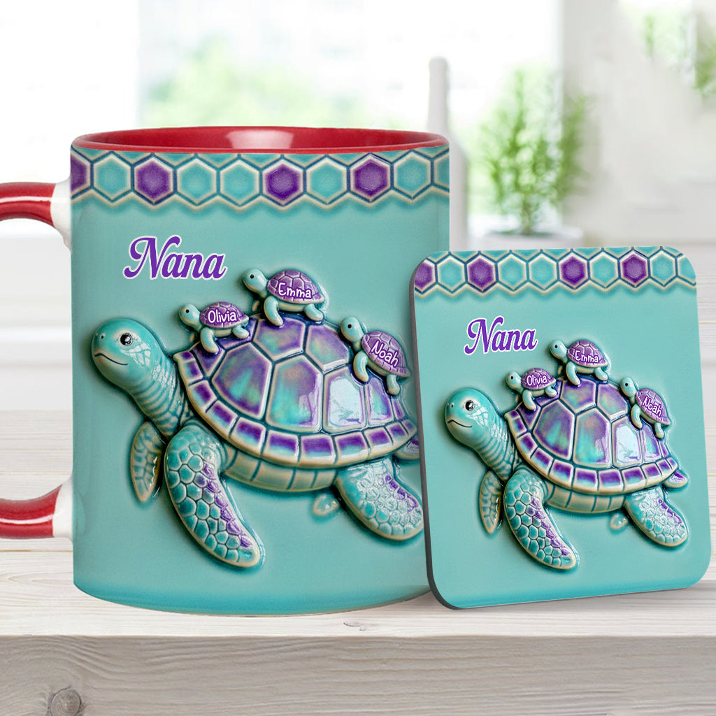 Geschenkidee für Oma und Mama – Personalisierte Tasse mit Oma-Motiv