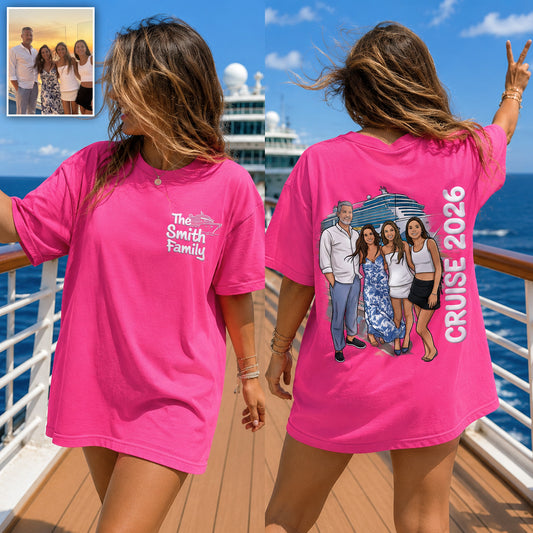 Cruise Trip 2026 - Personalized Cruising All Over Shirt