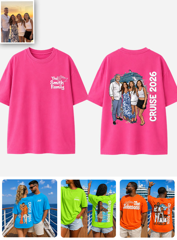 Cruise Trip 2026 - Personalized Cruising All Over Shirt