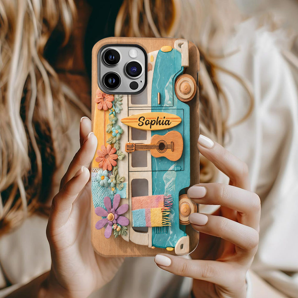 Hippie Soul - Personalized Hippie Full Print Phone Case