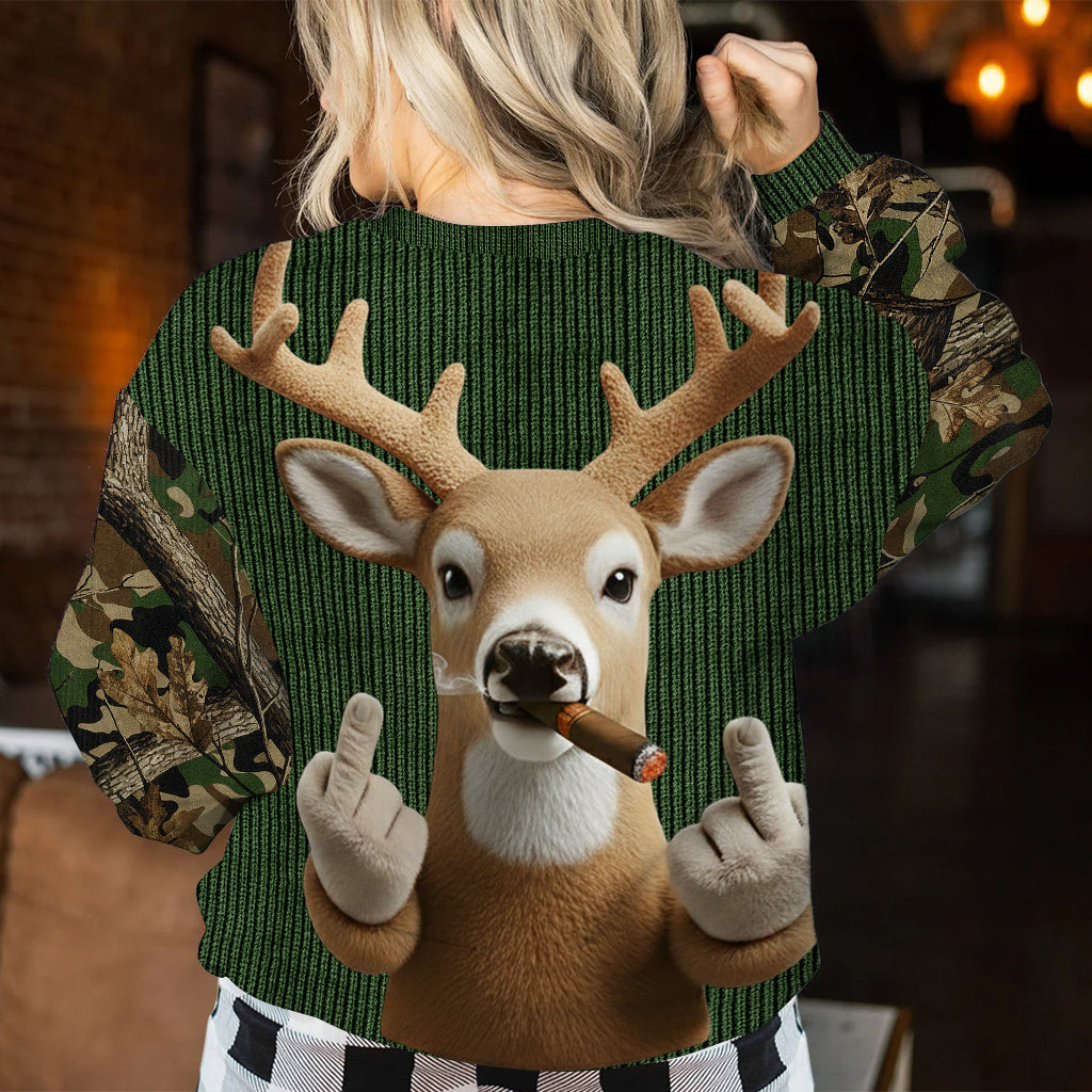 Die Jagdsaison naht – Personalisierter Jagd-Pullover