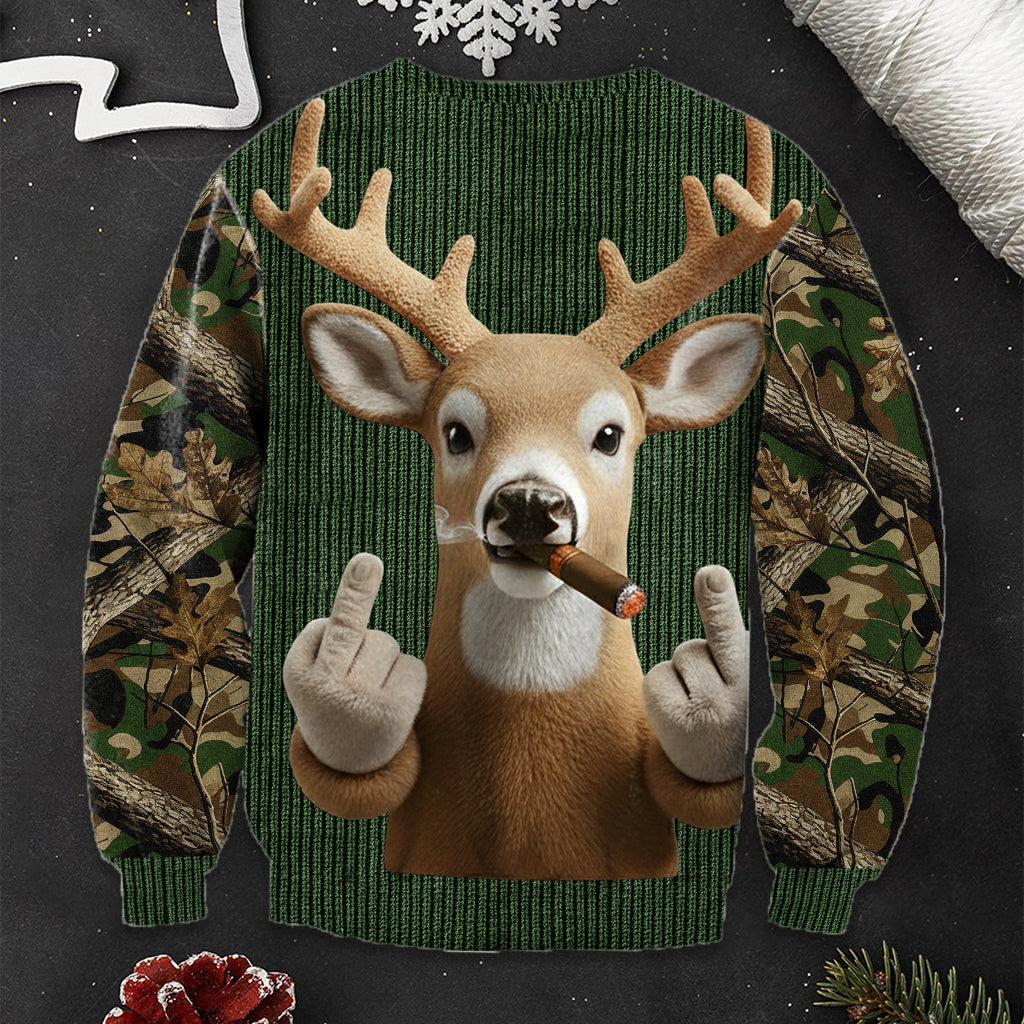 Die Jagdsaison naht – Personalisierter Jagd-Pullover