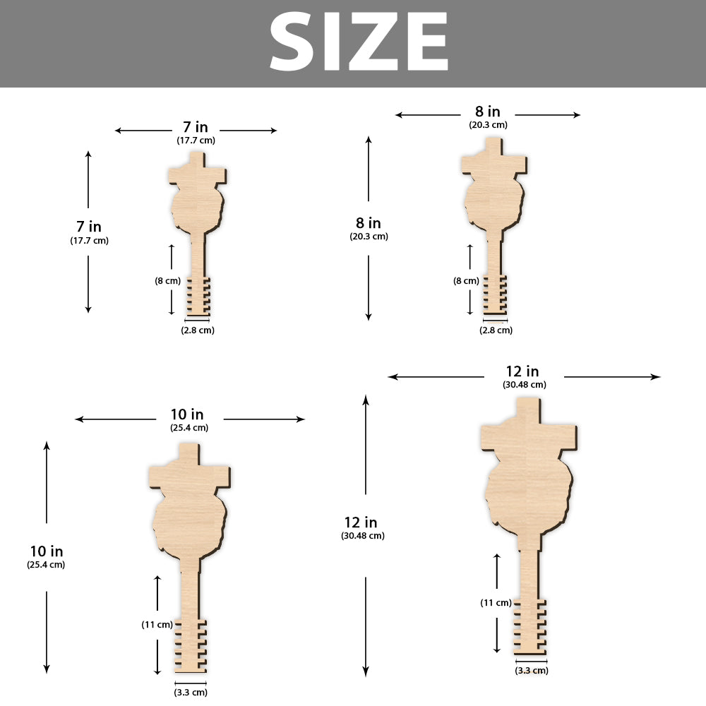 The Holy Family - Personalized Christian Tree Topper