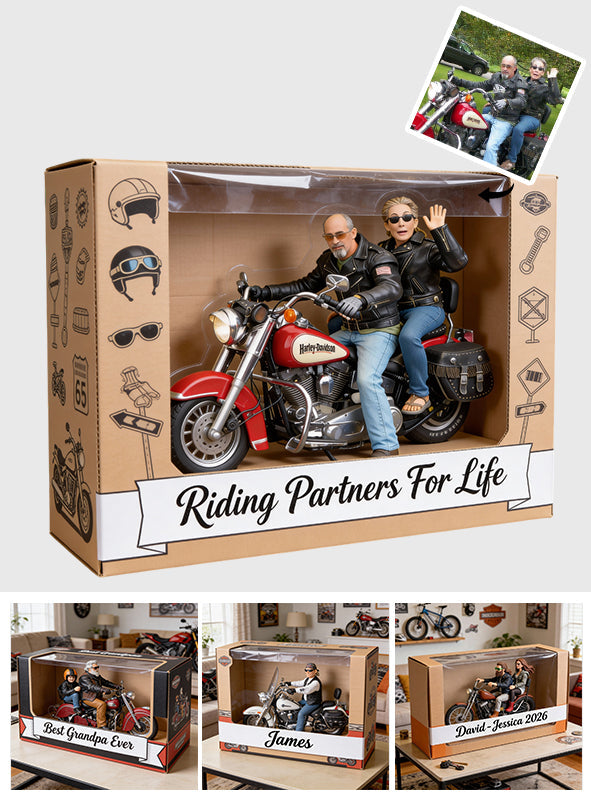 Motor Lover - Personalized Biker Custom Shaped Acrylic Plaque