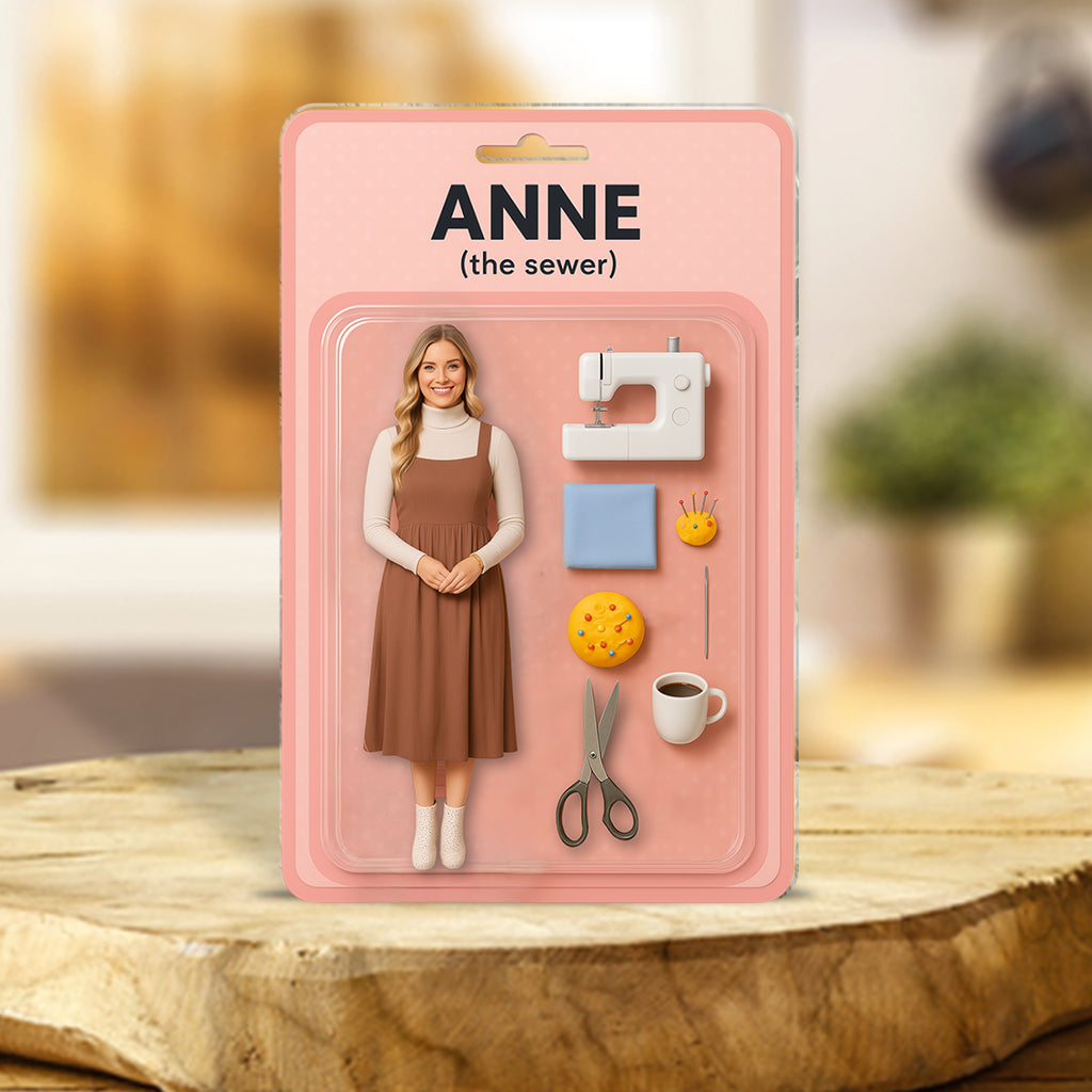 Custom Figure From Photo - Personalized Sewing Custom Shaped Acrylic Plaque