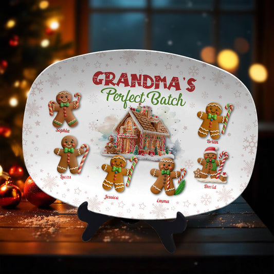 Grandma's Perfect Batch - Personalized Grandma Plate