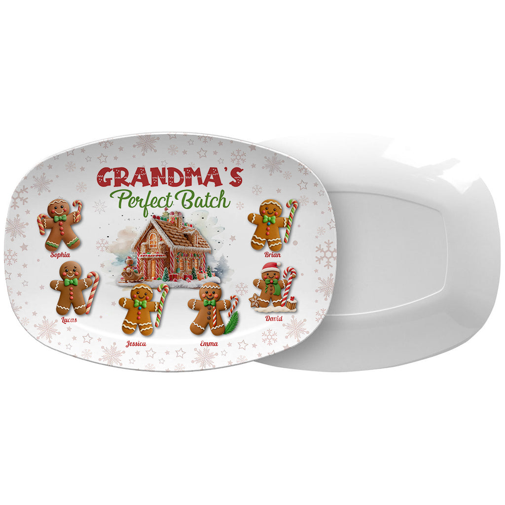 Grandma's Perfect Batch - Personalized Grandma Plate