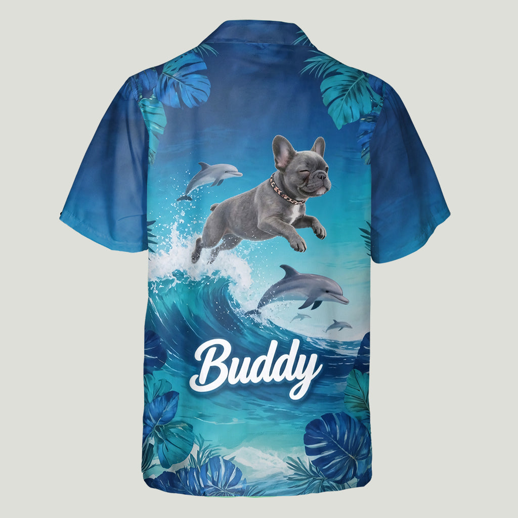Custom Any Photo Funny Pet - Personalized Dog Hawaiian Shirt