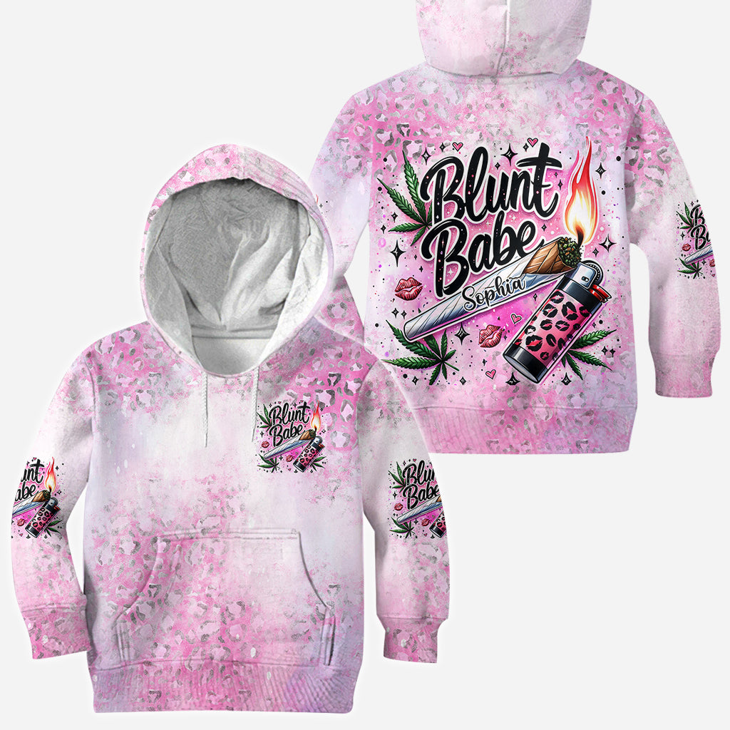 Blunt Babe – Personalisiertes Weed-Shirt