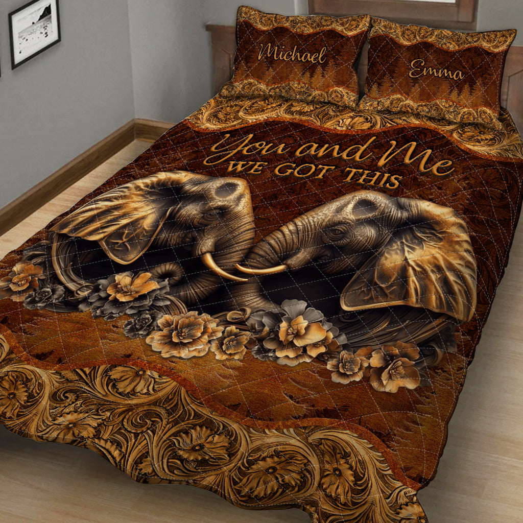 Du & Ich – Personalisiertes Partner-Bettwäscheset