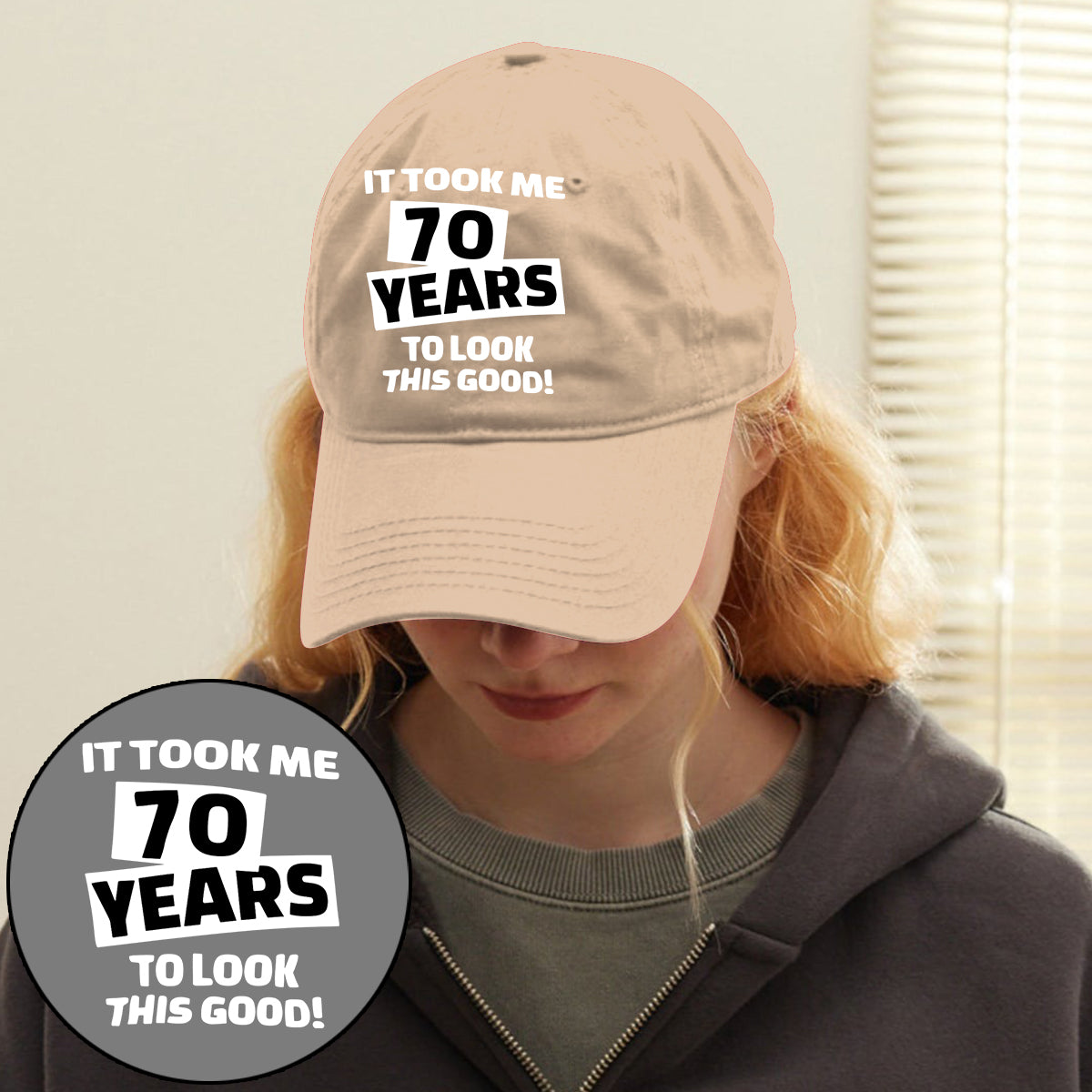 Birthday Gift - Personalized Birthday Embroidered Classic Cap