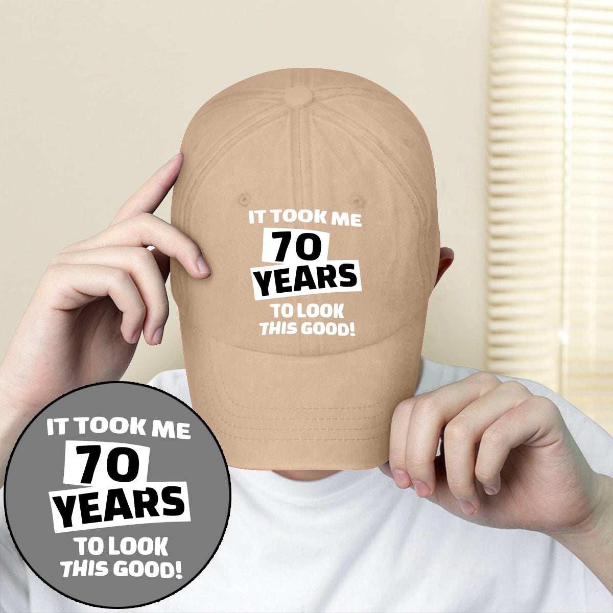 Birthday Gift - Personalized Birthday Embroidered Classic Cap