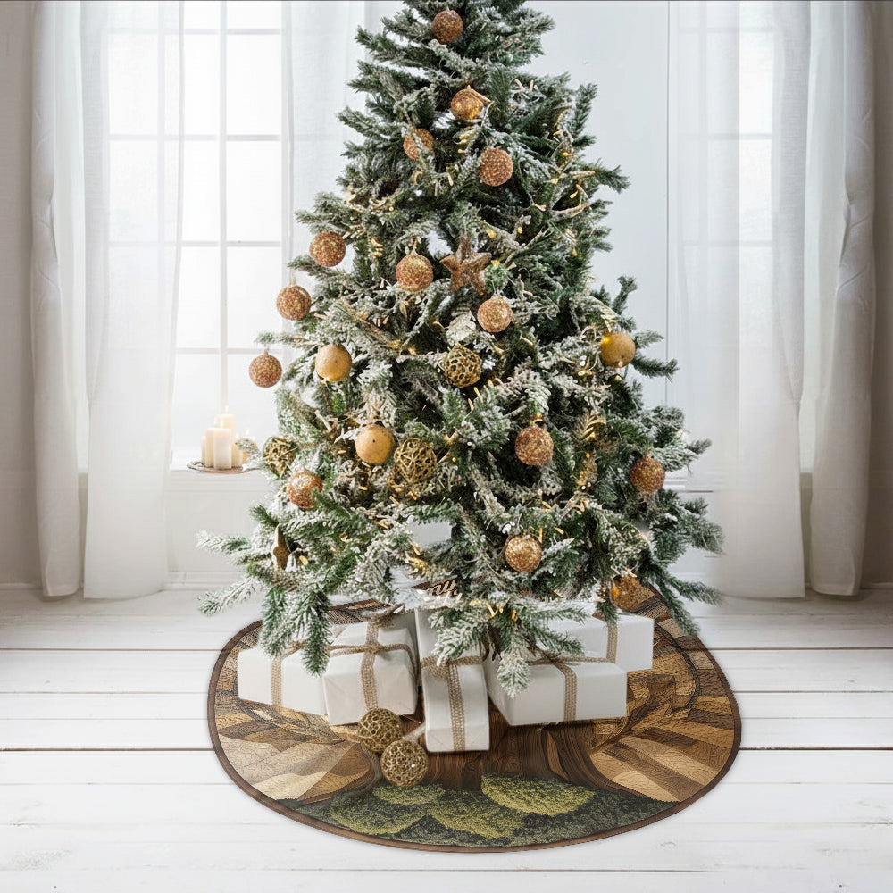 Liebe zur Jagd – Personalisierter Baumrock in Jagdform