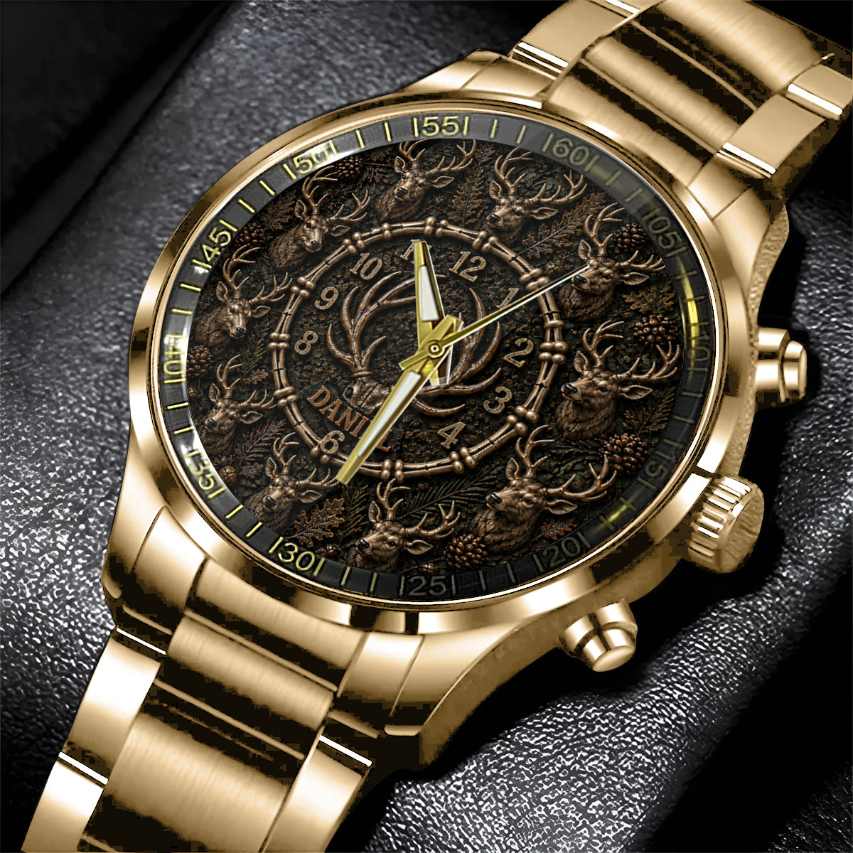 Hunting Time - Personalisierte Jagd-Armbanduhr